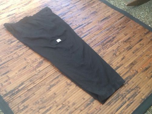 Chef Code Pants, Chef Wear, Size 2Xl, Black, New