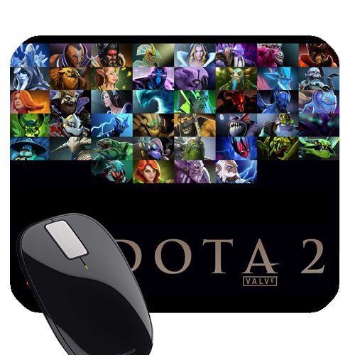Dota 2 Game Logo Design On Mousepad Hot Gifts