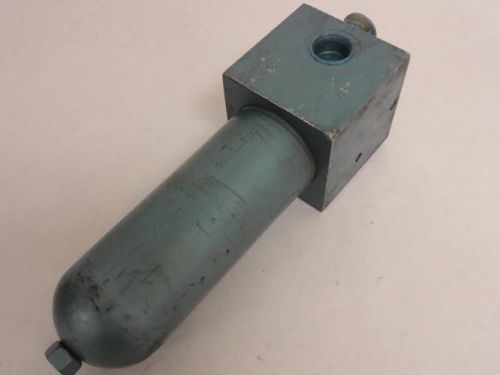 91944 used, schroeder df-30-1dd10-uu25-s-x ms pressure filter, 1&#034; npt for sale