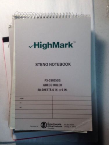 Lot of 3 Highmark steno notebook - P6763