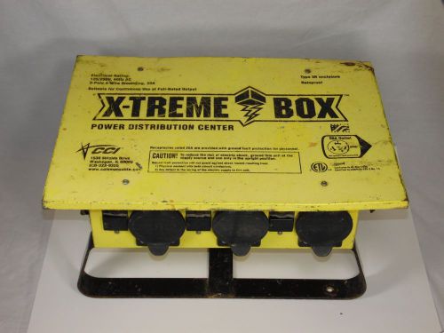 Coleman Cable CCI X-TREME BOX Temporary Power Distribution Center Spider Box