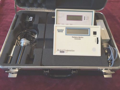 Radcal model 9010 Radiation monitor &amp; model 4082 Accu kV monitor with detectors