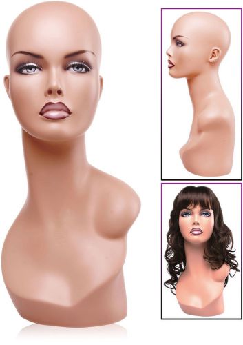 DONNA HEAD MANNEQUIN A Wig Stand Modeled for Striking Beauty