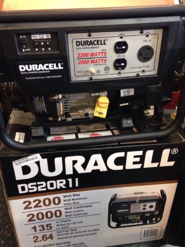 Duracell DS20R1i 2200W Gas Generator***2 YEAR WARRANTY***