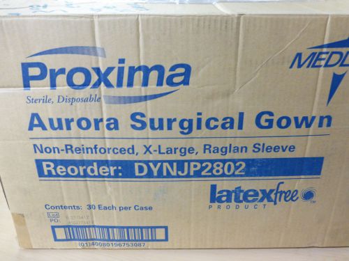 Proxima Aurora Surgical Gown STERILE XL Surgical Gown DYNJP2802 CASE OF 30