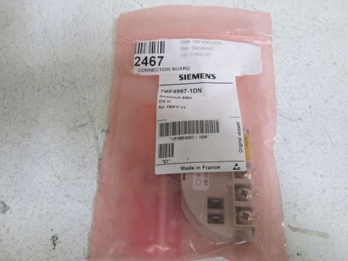 SIEMENS CONNECTION BOARD 7MF4997-1DN *NEW IN BAG*