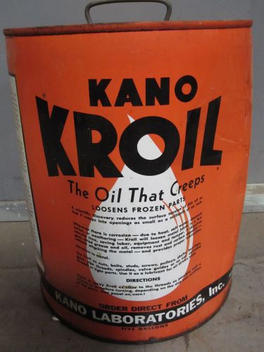 Kano Kroil Liquid Penetrating Oil - 5 Gallon Can - PICK UP OR SHIP