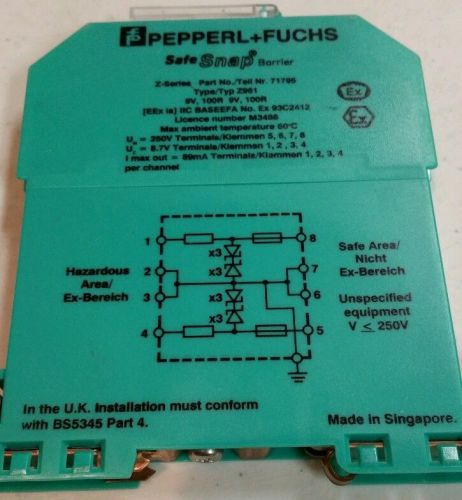 Pepperl + Fuchs Z961 USED