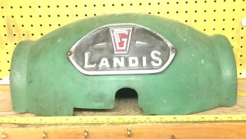 Antique Landis G Shoe Stitcher Original Cast Iron Motor Cover -- No Cracks/Chips