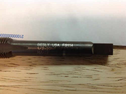 Lot Of 4 Besly HSSE1/2-20 GH3 NF Spiral Point Hand Taps USA NEW