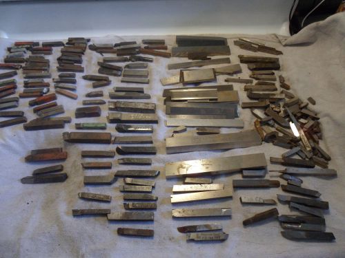 Huge 180 Pieces Lathe Tools Metal Cutting Bulk Lot USA Brand Names