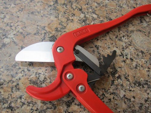Ridgid large ratcheting pvc 2&#034; pipe cutter rigid for sale