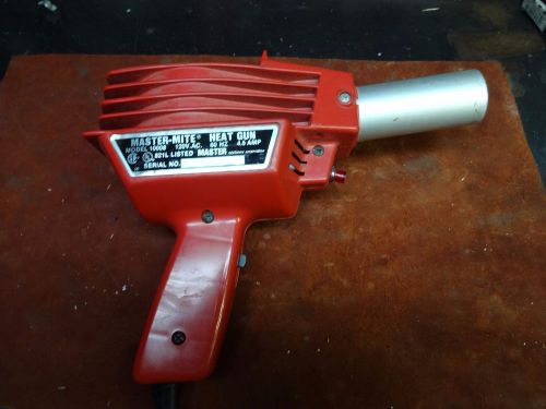 Master-mite shrink tubing heat gun for sale