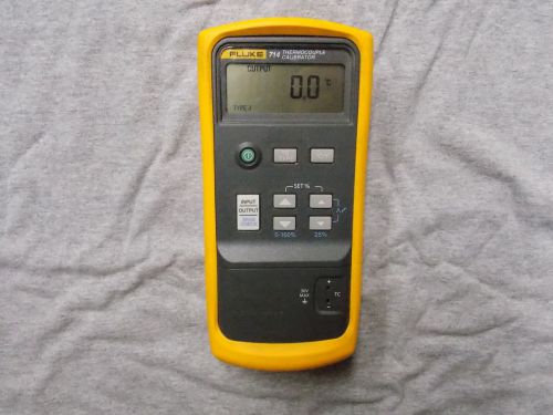 Fluke 714 thermocouple calibrato for sale