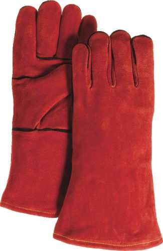 Top Quality Leather Tig Grinding Welding Glove Lined LARGE US Seller