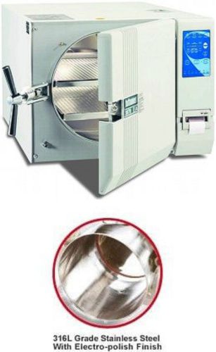 New tuttnauer 3870ea - large capacity automatic autoclave - 2 yr p&amp;l warranty for sale