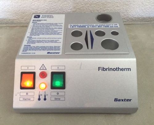 Baxter fibrinotherm heating and stirring device for sale
