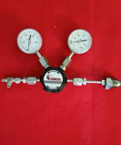 Concoa 429 Series Dual Stage 4 Ports Gas Regulator Model # 4296004-001