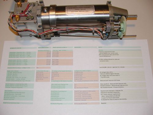 HP-8640 Opt. USM-323 Main Oscillator Part # 08641-60100 - Tested