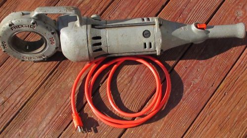 Ridgid 700 pipe threading machine porta pony new brushes new power cord tested for sale