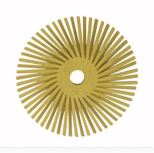 3m rb-zb scotch-brite radial bristle disc, ceramic, 20000 rpm, 3&#034; diameter, 80 for sale