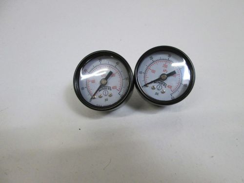 LOT OF 2 WINTERS 0-60PSI PRESSURE GAUGE *NEW OUT OF BOX*