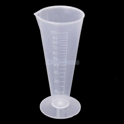 100ml Clear Durable Graduated Measurement Beaker Measuring Cup for Kitchen Lab.