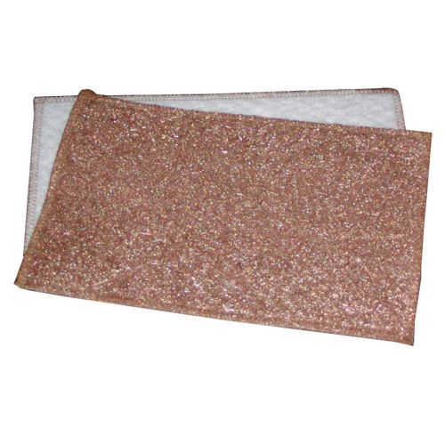 New! lustersheen bronze wool pad polishing pals (6x9) - made in usa! for sale