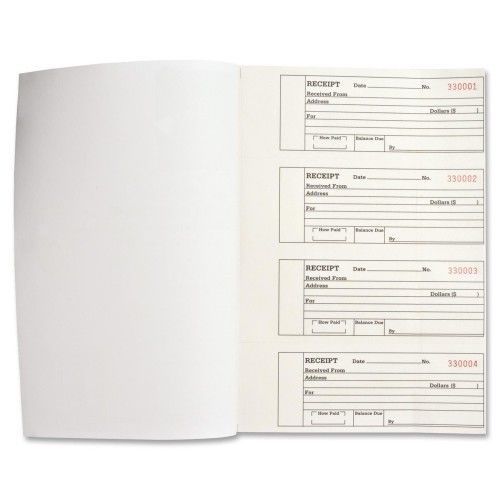 Business source duplicate receipt book (500 per pack) for sale