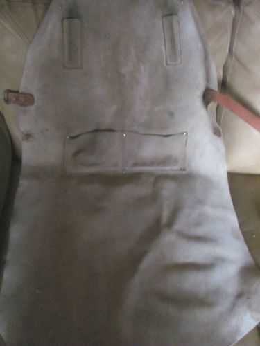 Leather blacksmith or welding apron leather strap for sale