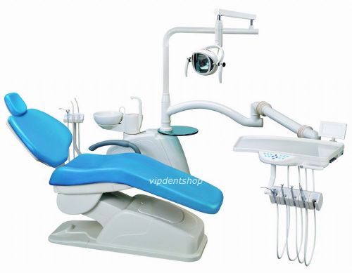 Computer controlled dental unit chair fda ce approved al-388sd soft leather for sale