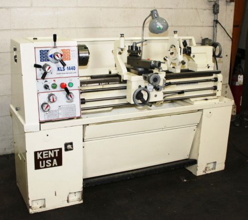 Late 14&#034;/20&#034; x 40&#034; kent gap bed engine lathe. inch-metric, well tooled for sale