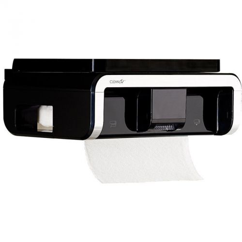 Cleancut clean cut automatic touchless paper towel dispenser hands free black for sale