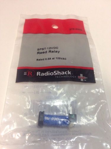 SPST•12VDC Reed Relay #275-0233 By RadioShack