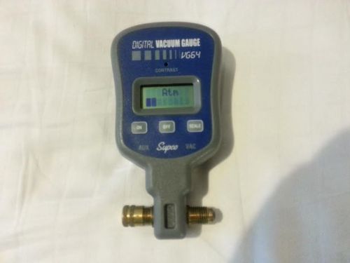 Supco digital vacuum gauge vg64 for sale