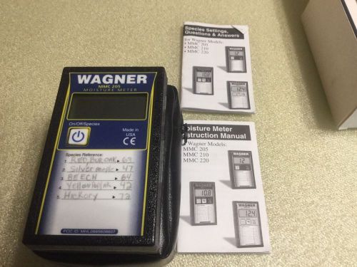 Wagner Moisture Meter MMC 205 for lumber and woodworking