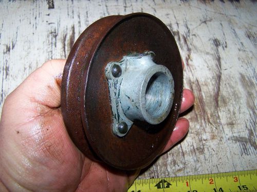 Old maytag 92 hit miss gas engine v belt washer pulley antique motor steam nice for sale