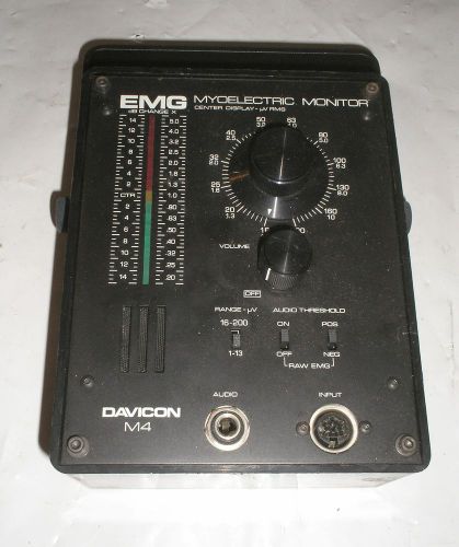 Davicon M4 EMG Myoelectric Monitor NeuroDyne Medical