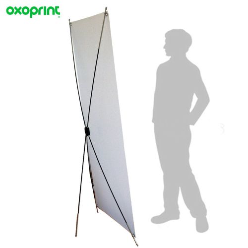Standard x banner stand 24x63/60cmx160cm free carrying bag (no print included) for sale