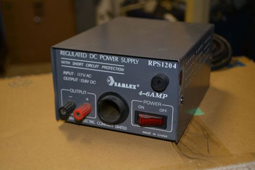 Samlex Regulated DC Power Supply with Short Circuit Protection, Model: RPS1204