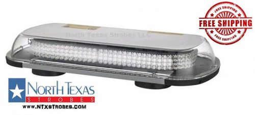 Ntx-mini l1 led lightbar all amber low profile led warning strobe light new for sale