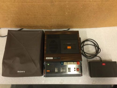 Sony BM-46 Dictator Transcribing Machine With FS-35 Foot Pedal