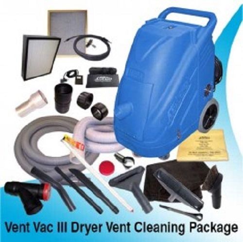 Vent vac iii hepa vacuum dryer vent cleaning system by air-care for sale