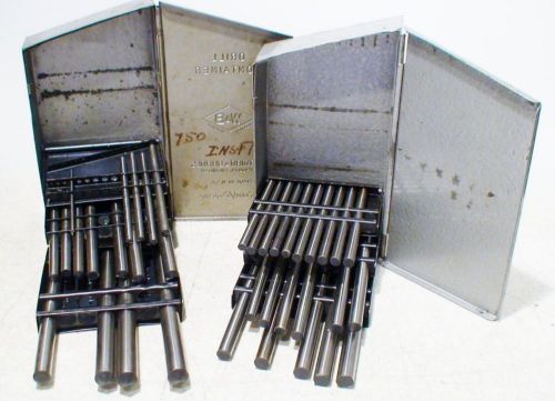 Lot of 37 SAE Metric Machinist Drill Blank Rods