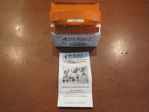 Amcraft 1400 Orange 1&#034; Kerfing Tool for Fiberglass Ductboard Left and Right Cuts