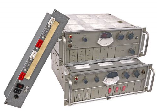 Marconi TF2091/TF2092 White Noise Measuring Receiver Generator Set +Power Strip
