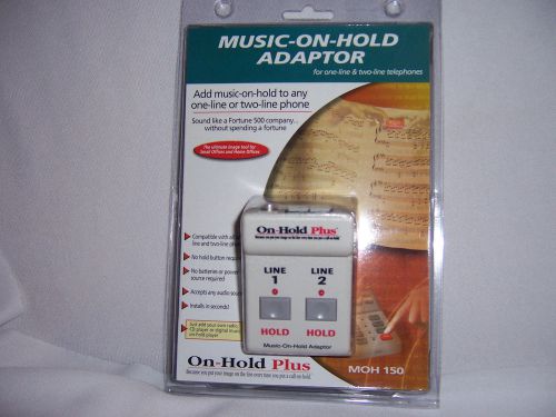 On-hold plus moh 150 music-on-hold adaptor for sale