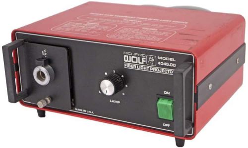 Richard Wolf 4045.00 Medical Portable Fiber Optic Light Source Projector Unit