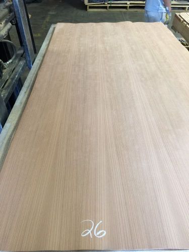 Wood Veneer Redwood 35x98 1 Piece 10Mil Paper Backed &#034;EXOTIC&#034;  RICK 26