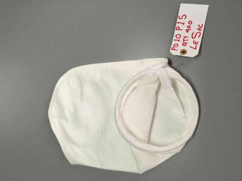 Lesac po-10-p-1-s-h size 1, 7-1/16&#034; x 16-1/2&#034; polypropylene bag filter 10 micron for sale